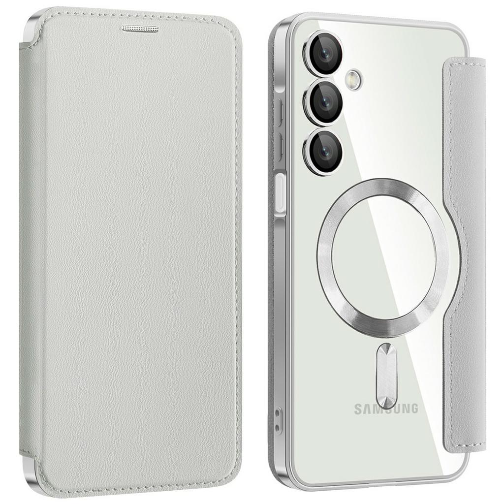 Чехол для Samsung Galaxy A16 4G/5G, совместимый с MagSafe, блокирующий RFID кардхолдер, кожаный чехол для телефона