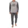 Мужская пижама с длинным рукавом UNIVERSITY KL130152