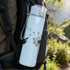 1PC Dandelion Hummingbird Silhouette 750ml Color Plastic Sports Water Bottle Leakproof Flip Straw Lid Suitable for Sports Office Home Use