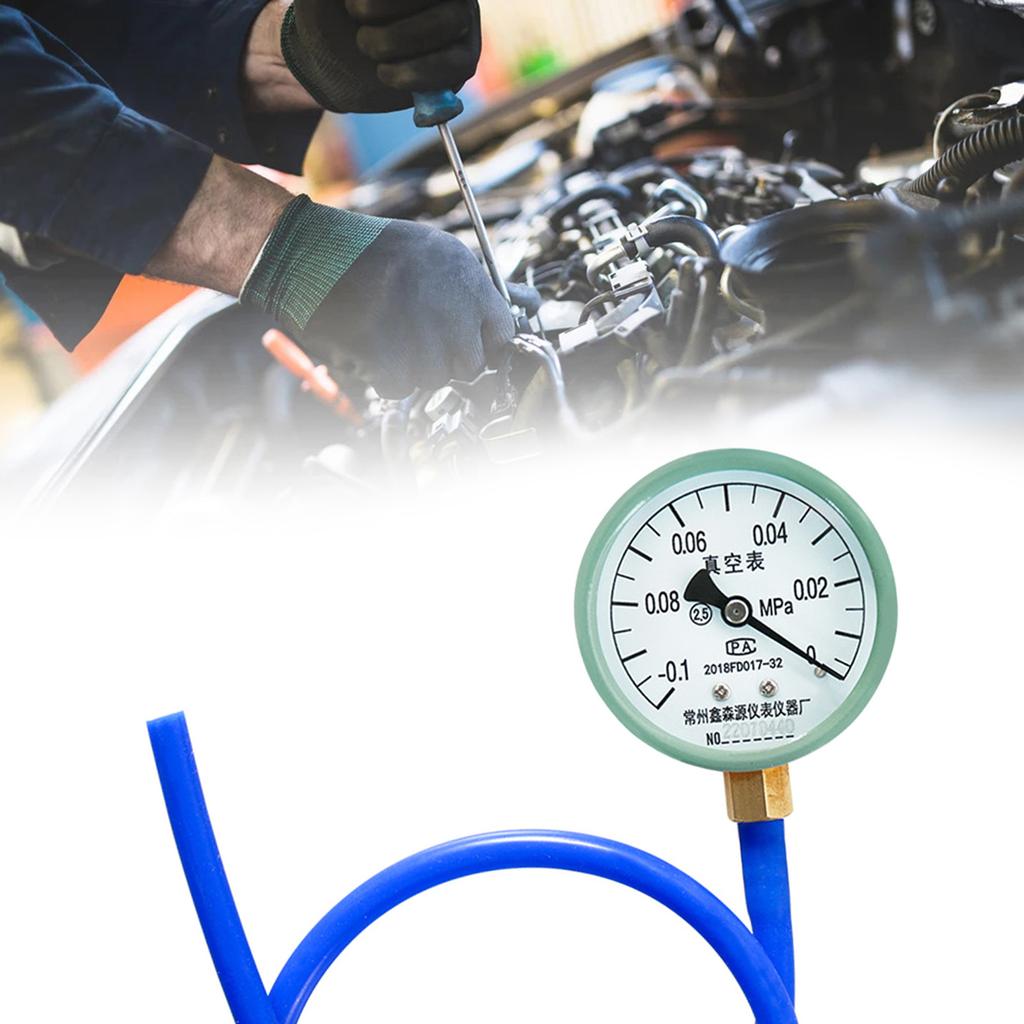 Манометр обратного давления выхлопных газов, манометр обратного давления, трехходовой автомобильный тестер обратного давления выхлопных газов -0,1-0 МПа