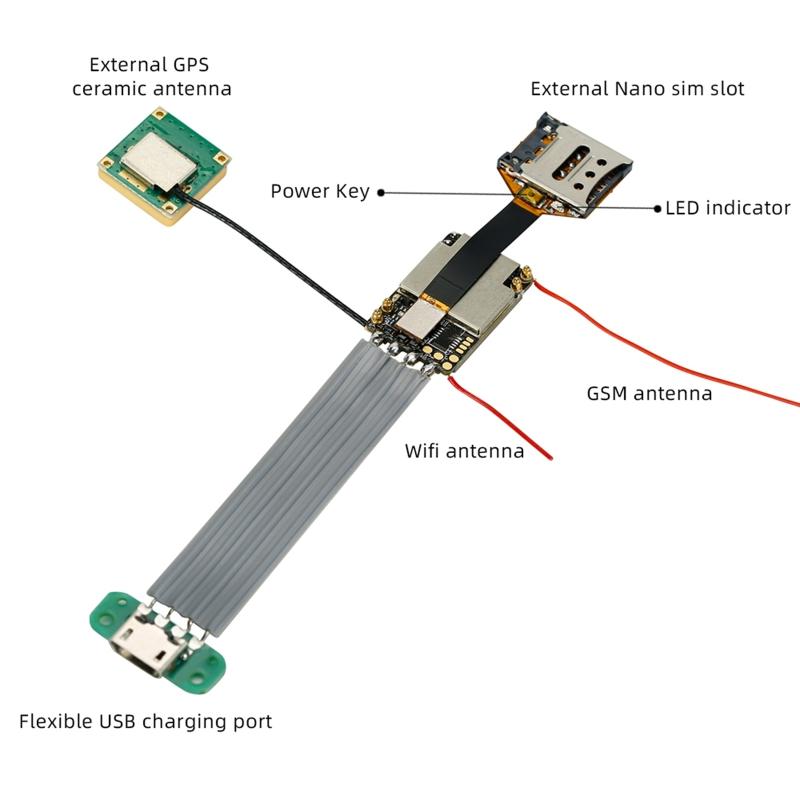 Мини-размер GPS-трекер Реальное время Отслеживание Локатор Устройство для Автомобиля Детей Пожилых Мужчин Anti-Lost Запись Трекер
