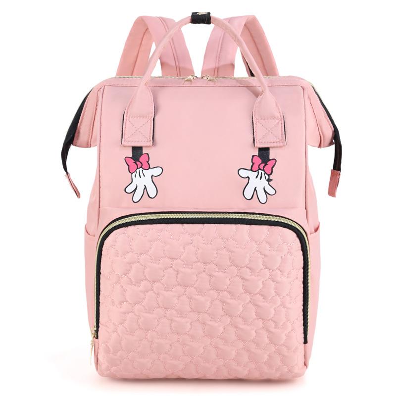 Customized Name Large Capacity Fashion Backpack Multi-Purpose Mommy Bag Baoma out Storage Maternity Package Organizer