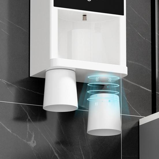 Диспенсер для ополаскивателя полости рта Yousheng для ванной комнаты с 3 регулируемыми уровнями дозирования, большой емкостью, простой установкой, автоматический диспенсер для ополаскивателя полости рта