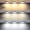 Ultra-Thin 5W LED Ceiling Panel Lights Dimmable Touch Sensor Cabinet Light For Closet, Display Shelf, Cabinet