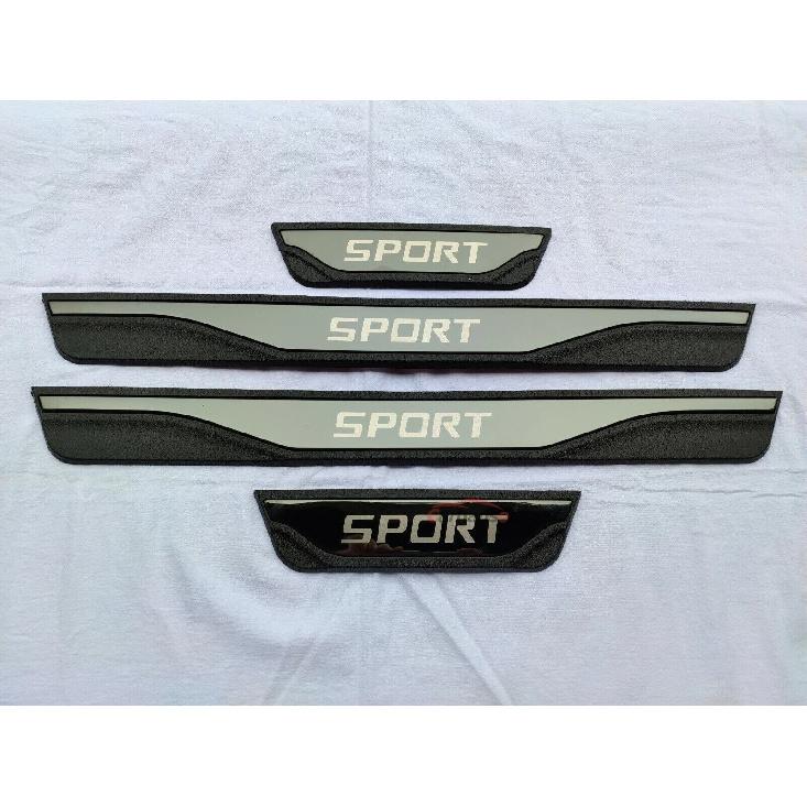 For Tesla Model Y Accessories Door Sill Scuff Plate Cover Protector Trim Sticker