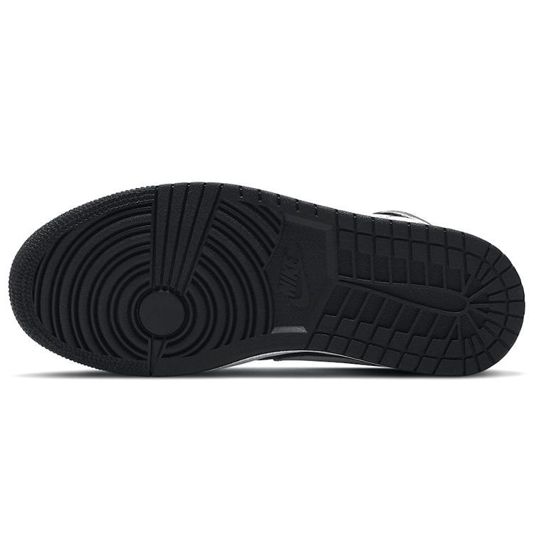 Air Jordan 1 Mid Черно-белые женские кроссовки BQ6472-011