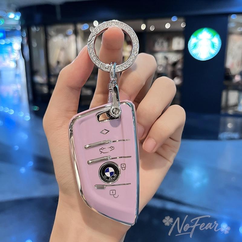 Car Key Case Cover Shell Protector For BMW 1 3 5 7 Series X1 X3 X5 X6 F34 F10 F11 F20 F25 G30 M2 M3 M4 F15 F16 G01 Car stickers