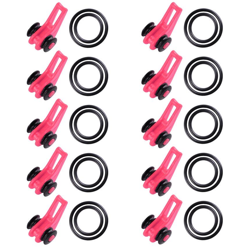 Набор рыболовных крючков и приманок с аксессуарами для наживки