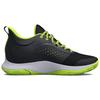 Under Armour Unisex Curry 3Z6 Black Mod Gray White Basketball Sneakers 3025090-001