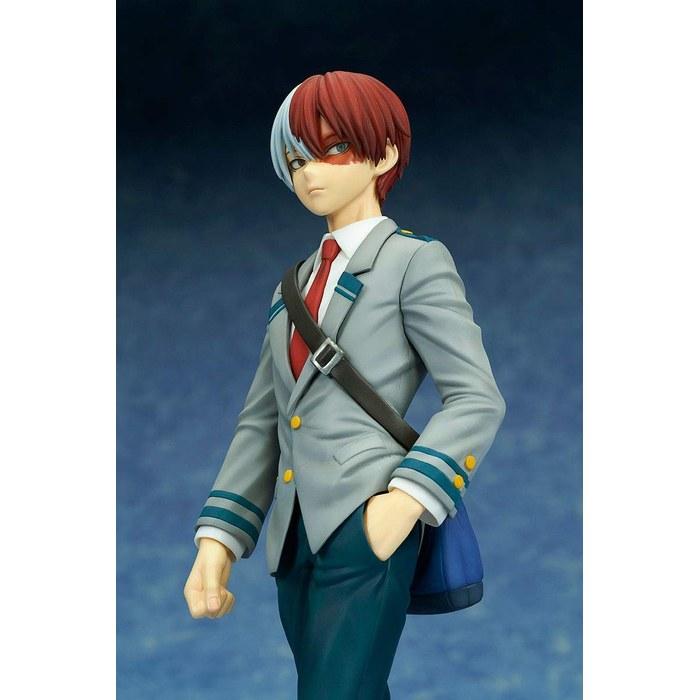 Bellfine Connectore My Hero Academia Todoroki Shoto Uniform Ver. 1/8 Scale PVC Painted Figure BF094 Multicolor 1:8 scale
