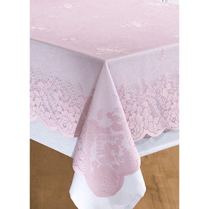 Une surprise se cache derrière cette offre Nappe antitache toutes dimensions - Nappe + Surnappe Lilas - Nappe Rectangulaire 150 x 30