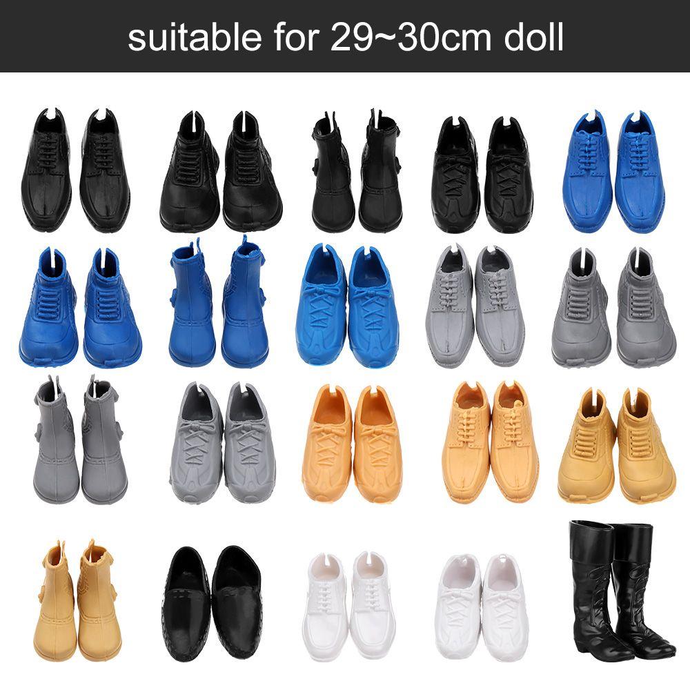1/6 Male Dolls Fashion Original Kids DIY Dressing Prince Males Boots Sandals Doll Shoes