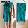 Leopard Print Scarf, Warm In Autumn and Winter, Thickened Imitation Cashmere Scarf, European and American Scarf Women
