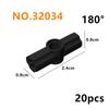 20PCS 32013 32014 32015 32016 32034 32039 32192 32126 26287 Building Block Compatible High-tech Driving ring plug axle pin