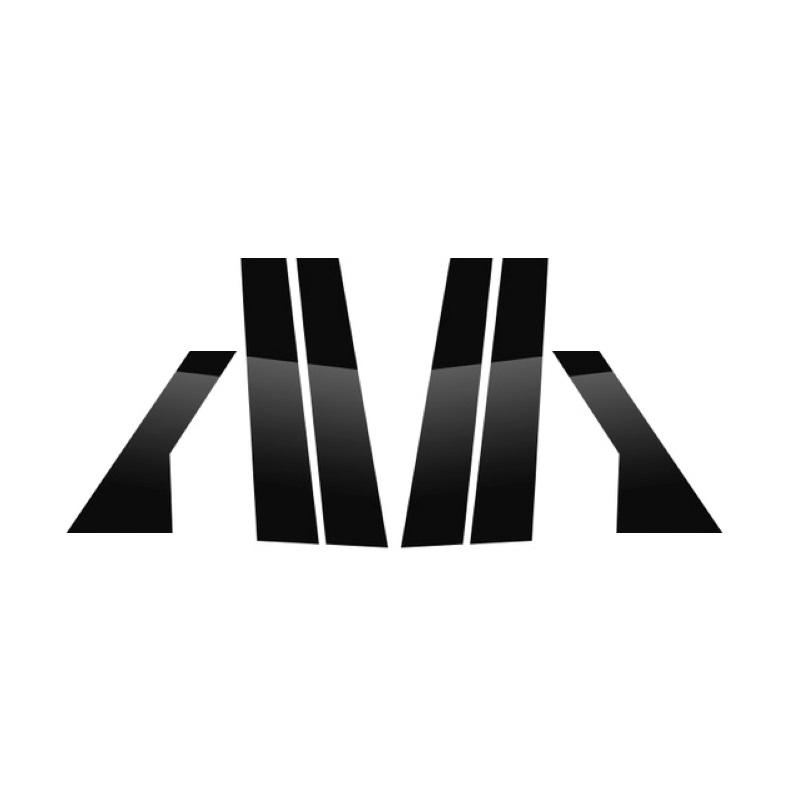 6 шт. Отделка стоек оконных рам дверей автомобиля из углеродного волокна Декоративная накладка для VW Jetta Седан -2022 Авто