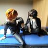 Новая фигурка Dazai Osamu из Bungo Stray Dogs, фигурки действия Nakahara Chuuya, ПВХ модель, коллекция, стоппер для лапши, игрушка на день рождения, подарки