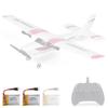 FX801 Самолет Cessna 182 2,4 ГГц 2-канальный радиоуправляемый самолет Игрушки для полетов на открытом воздухе для детей Мальчиков с 3 батареями