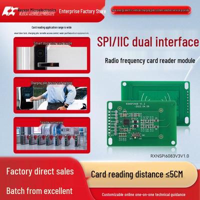 Модуль RC522 NFC RFID: Считыватель карт SPI 13,56 МГц