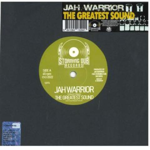 7-дюймовая пластинка JAH WARRIOR - Greatest Sound / Greatest Dub SDR76 Storming Dub 2022 Италия Регги, Ска и Даб