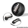 Digital Display Translation Bluetooth Earphones Ultra-Thin Design Sports Headphones  Sports