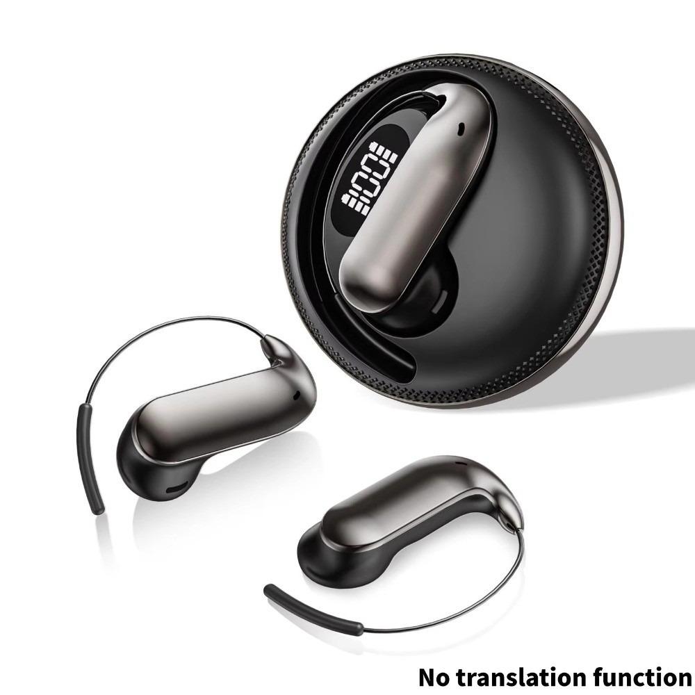 Digital Display Translation Bluetooth Earphones Ultra-Thin Design Sports Headphones  Sports