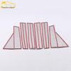 Qijun Car Window Trim: Stainless Steel Glass Anti-Scratch Decorative Strips for 14 Models