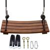 Leweet Wooden Swing Outdoor Swing Adult Outdoor Play Equipment Swing Indoor Hanging Handmade Swing Children Swing Indoor Play Equipment Swing Load