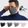 Reusable UV Face Shield Nylon Face Cover Ice Silk Face Mask Sunscreen Mask  Running Riding