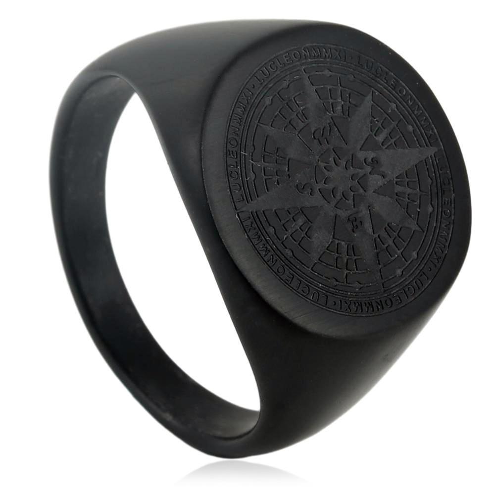 2026 Минималистичный Компас Украшения Винтажное Кольцо-Компас Мужское Кольцо Кольцо