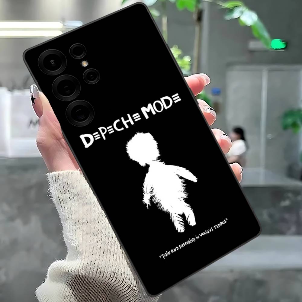 Чехол для телефона Rock Band D-Depeche Mode для Samsung S 24 Fe 25 Ultra Plus 20 Lite 21 30 22 23 24 22 Ultra 5G Fundas