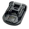 Адаптер-преобразователь батареи DM18M с USB-портом для аккумуляторов Dewalt 11V и Milwaukee 18V для инструментов Makita