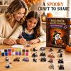 Halloween Countdown Surprise Advent Calendar, Faux Diamond Art Kit, 24 Day Countdown, Creative Handmade Projects DIY Hanging Ornaments Craft