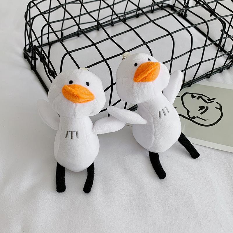 Кукла Куклы Машина для кукол Grab Duckling Ducky Duck Мягкая плюшевая подвеска Пряжка Сумка Сумки и подвески