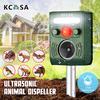 KCASA KC-JK369 Ultrasonic PIR Sensor Solar Animal Dispeller Strong Flashlight Animal Repeller