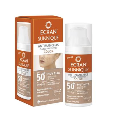 Ecran Sunnique Antimanchas Color Spf50 50мл