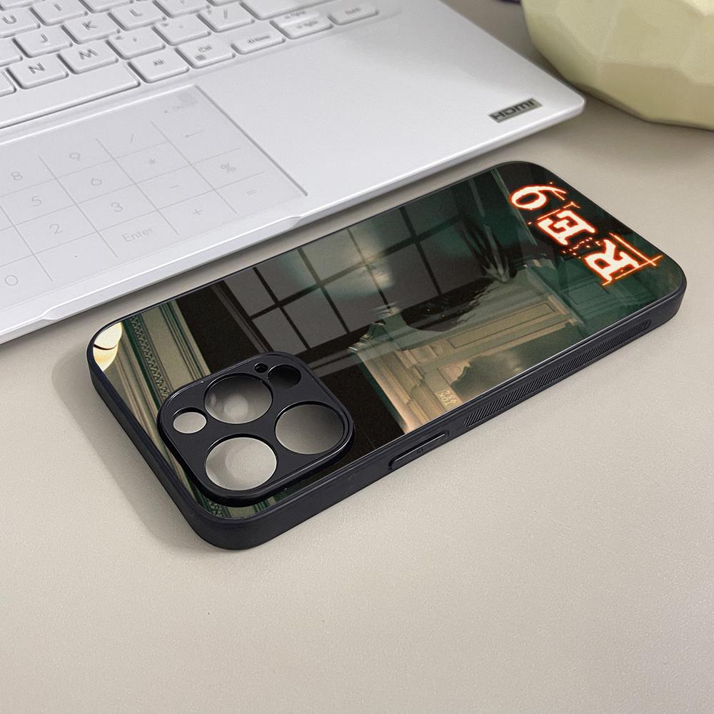 R-Resident Evil Requiem Чехол для телефона Закаленное стекло Для IPhone 16 13 14 17 12 15 11 Pro Max Plus Mini XR SE2020 Coque