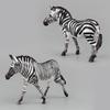 Exclusive African Wildlife Pvc Figurines Set With Antelope Zebra Bison And Horse For Collecting