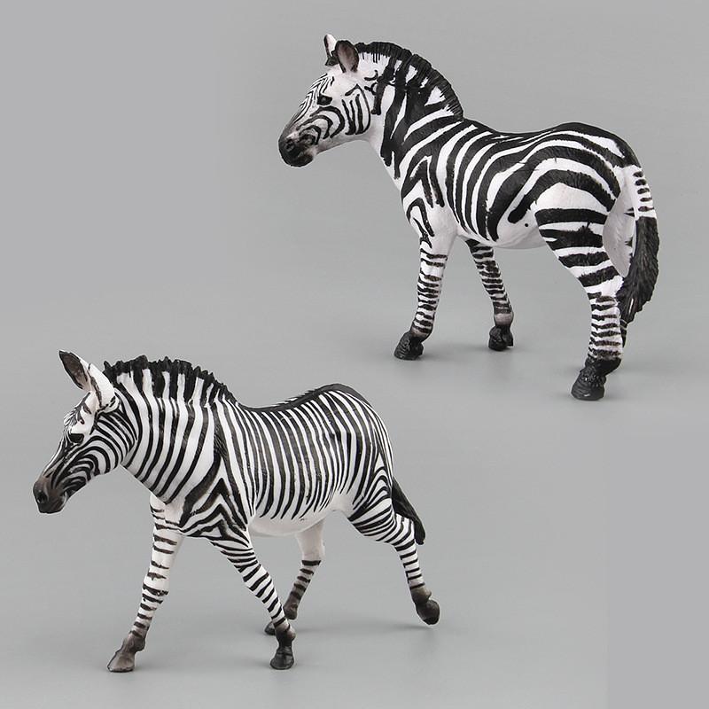 Exclusive African Wildlife Pvc Figurines Set With Antelope Zebra Bison And Horse For Collecting