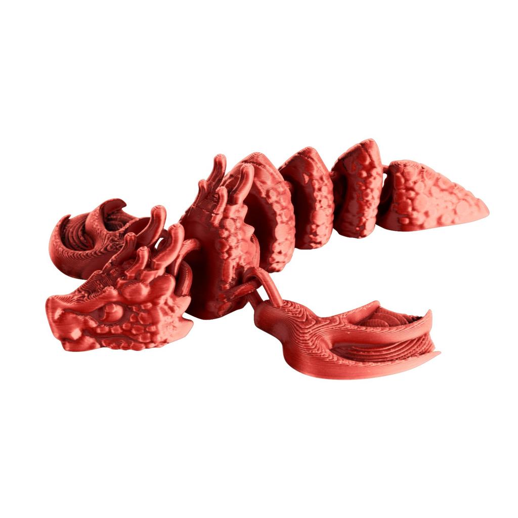 3D-печатный дракон 3D-печатный шарнирный МИНИ-дракон Игрушка-дракон из кристалла Игрушки для взрослых и детей Таинственный дракон