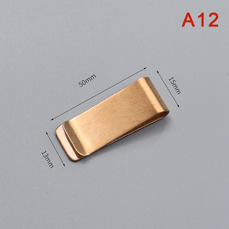 Высококачественный металлический зажим для денег из нержавеющей стали, простой серебряный зажим для денег, держатель для купюр для мужчин и женщин