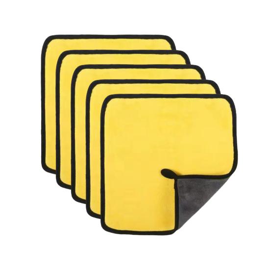 Микрофибровое полотенце для мойки автомобиля 30*30см / 30*60см Абсорбирующая чистящая салфетка