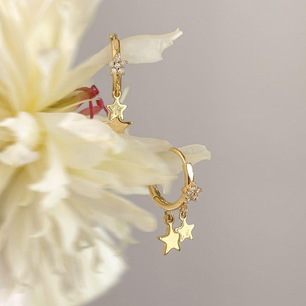 Women Jewelry Piercing Pendant Earring Women Earring Korean Style Earring Star Drop Earrings