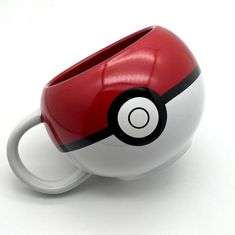 Керамическая кружка с 3D-дизайном Poké Ball из Pokémon, большая емкость, стакан для воды