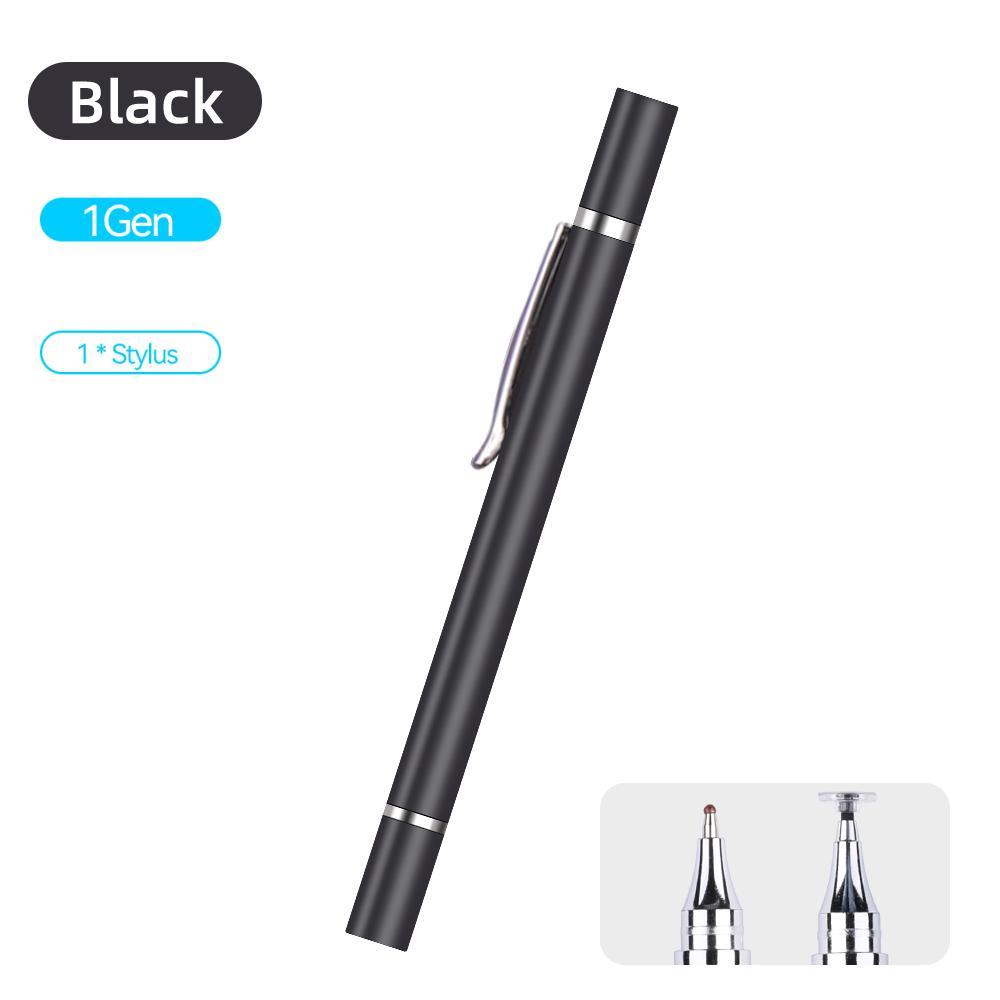 Стилус 2 в 1 для планшетов, мобильных телефонов, Android, iOS, iPad, Xiaomi, Samsung, универсальный сенсорный карандаш, аксессуары для карандашей для рисования