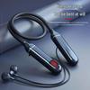Bluetooth-наушники с креплением на шею: K-Песня Внутриканальные наушники с цифровым дисплеем, долгий срок службы батареи, слот для карты, высокое качество звука.