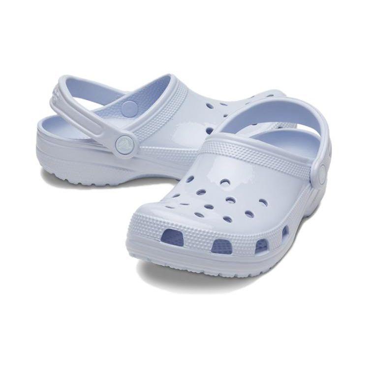 Crocs Eva Non-Slip Durable Clogs Unisex Footwear Light-Blue 209609-5AF