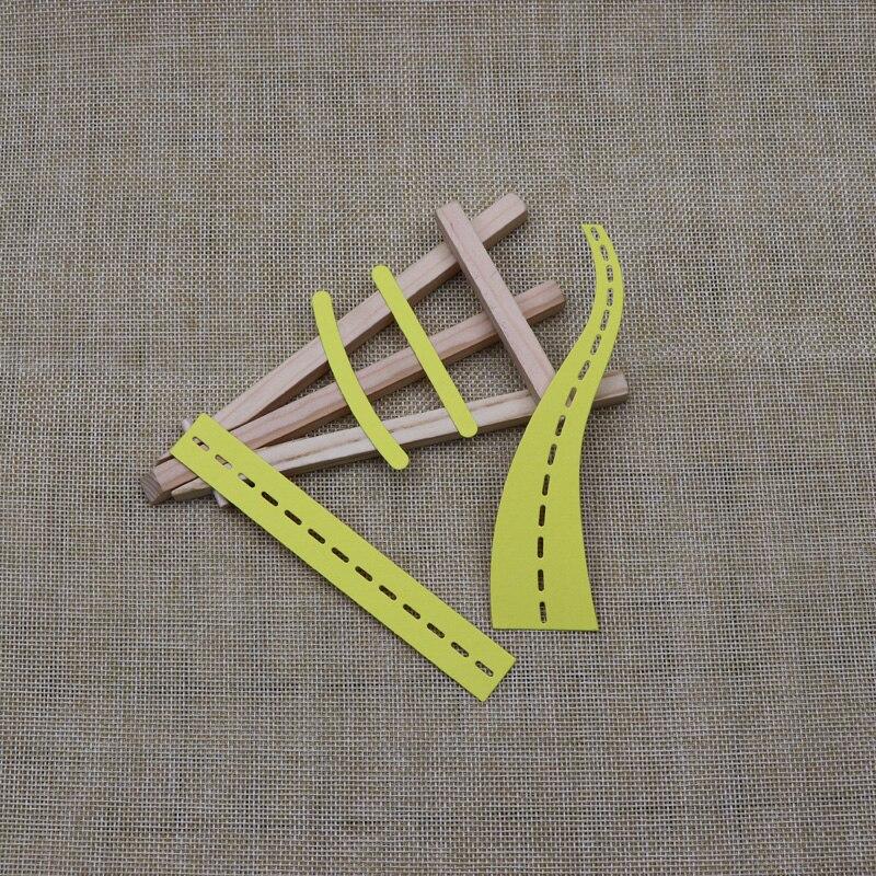 Шоссе Дорожные Металлические Вырубные Штампы Нестандартный Фон Ремесло Вырубной Скрапбукинг Для DIY Шаблон