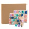 Matching Games Alphabet Number Puzzle Mathematics Kids Puzzle Toys 3D Wooden Board  Birthday Gift