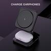 Z8 3-in-1 Foldable Charging Station 15W Magnetic Wireless Charger with Adjustable Angles