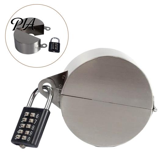 Universal Faucet Lock Outdoor with Password Lock, Prevents Unauthorized Use, Heavy Metal Guard Duty Water Spigot Anti-theft Garden Protective